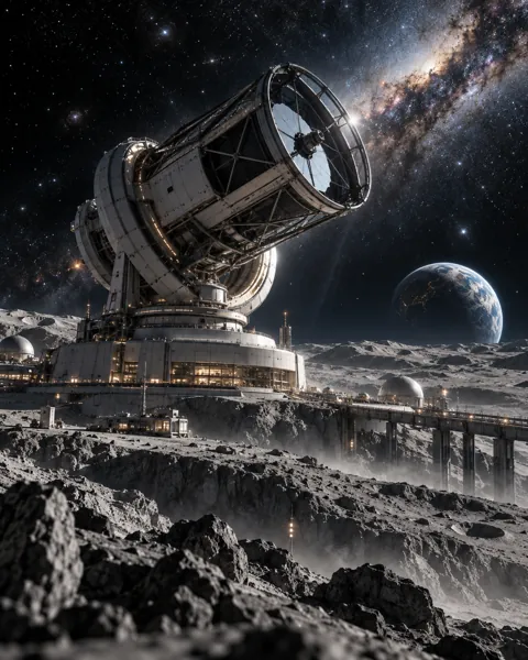 Lunar Observatory · Dark Cosmic Void