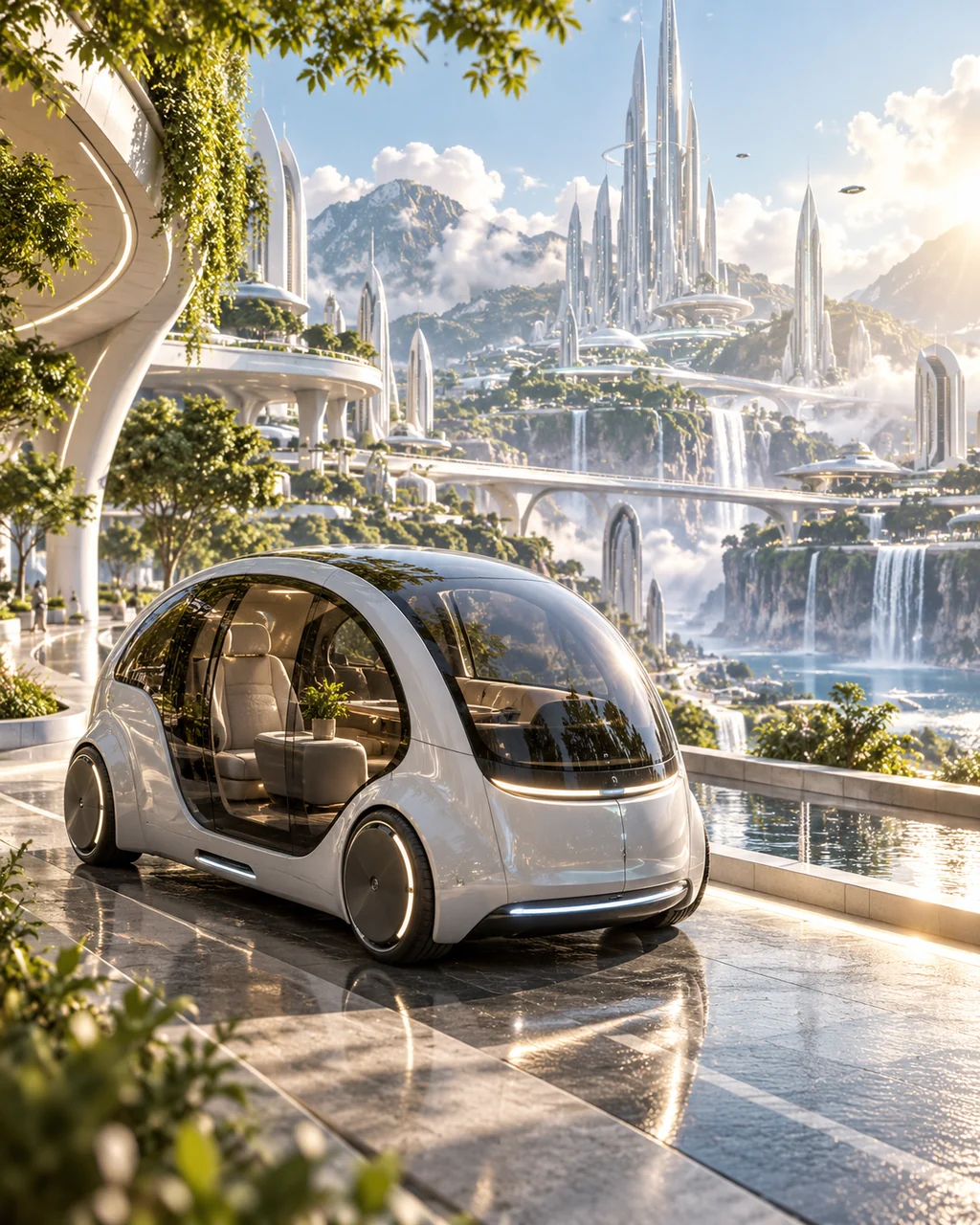 Autonomous Pod Car · Utopian Daylight