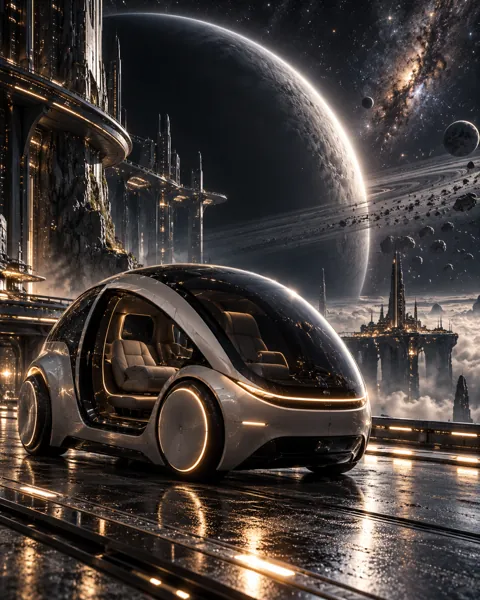 Autonomous Pod Car · Dark Cosmic Void
