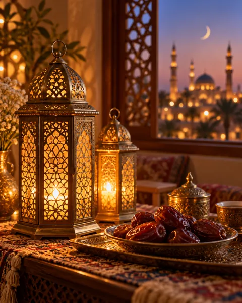 Ramadan Lanterns · Cozy indoor light