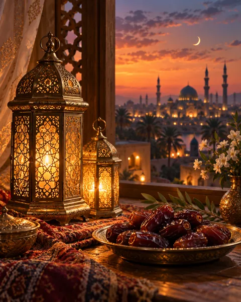 Ramadan Lanterns · Cinematic dusk