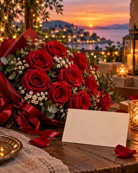 Valentine Roses · Cinematic dusk