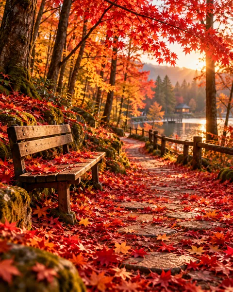 Maple Leaf Path · Cozy indoor light