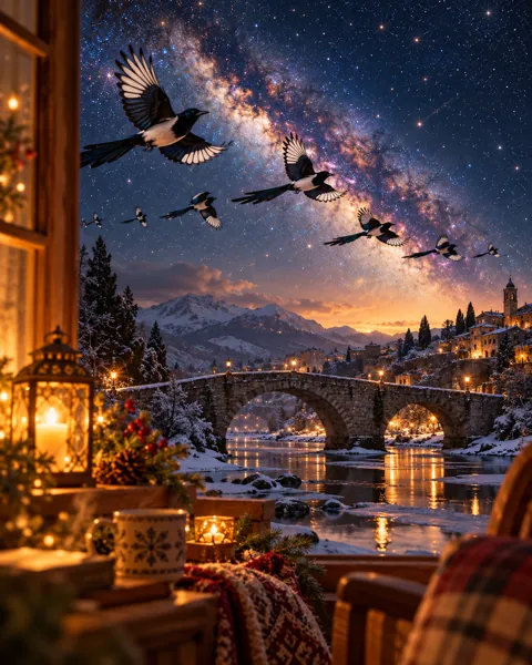 Qixi Starry Bridge · Cozy indoor light